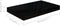 vidaXL - Wandschap - zwevend - 40x23x3,8 - cm - MDF - hoogglans - zwart