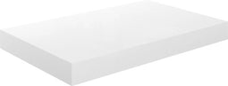 vidaXL - Wandschap - zwevend - 40x23x3,8 - cm - MDF - hoogglans - wit