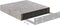 vidaXL - Wandschap - zwevend - 40x23x3,8 - cm - MDF - hoogglans - wit