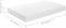 vidaXL - Wandschap - zwevend - 40x23x3,8 - cm - MDF - hoogglans - wit