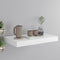 vidaXL - Wandschap - zwevend - 40x23x3,8 - cm - MDF - wit
