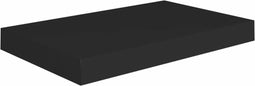 vidaXL - Wandschap - zwevend - 40x23x3,8 - cm - MDF - zwart