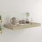 vidaXL - Wandschap - zwevend - 50x23x3,8 - cm - MDF - eikenkleurig
