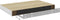 vidaXL - Wandschap - zwevend - 50x23x3,8 - cm - MDF - eikenkleurig - en - wit