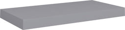 vidaXL - Wandschap - zwevend - 50x23x3,8 - cm - MDF - grijs