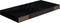 vidaXL - Wandschap - zwevend - 50x23x3,8 - cm - MDF - hoogglans - zwart