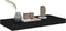 vidaXL - Wandschap - zwevend - 50x23x3,8 - cm - MDF - zwart