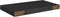 vidaXL - Wandschap - zwevend - 50x23x3,8 - cm - MDF - zwart