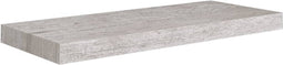 vidaXL - Wandschap - zwevend - 60x23,5x3,8 - cm - MDF - betongrijs