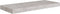 vidaXL - Wandschap - zwevend - 60x23,5x3,8 - cm - MDF - betongrijs