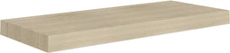 vidaXL - Wandschap - zwevend - 60x23,5x3,8 - cm - MDF - eikenkleurig