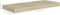 vidaXL - Wandschap - zwevend - 60x23,5x3,8 - cm - MDF - eikenkleurig