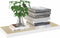 vidaXL - Wandschap - zwevend - 60x23,5x3,8 - cm - MDF - eikenkleurig - en - wit