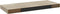 vidaXL - Wandschap - zwevend - 60x23,5x3,8 - cm - MDF - eikenkleurig