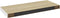 vidaXL - Wandschap - zwevend - 60x23,5x3,8 - cm - MDF - eikenkleurig - en - wit