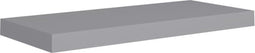 vidaXL - Wandschap - zwevend - 60x23,5x3,8 - cm - MDF - grijs