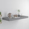vidaXL - Wandschap - zwevend - 60x23,5x3,8 - cm - MDF - grijs