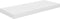 vidaXL - Wandschap - zwevend - 60x23,5x3,8 - cm - MDF - hoogglans - wit