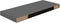 vidaXL - Wandschap - zwevend - 60x23,5x3,8 - cm - MDF - hoogglans - grijs