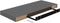 vidaXL - Wandschap - zwevend - 60x23,5x3,8 - cm - MDF - hoogglans - grijs