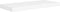 vidaXL - Wandschap - zwevend - 60x23,5x3,8 - cm - MDF - wit