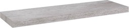 vidaXL - Wandschap - zwevend - 80x23,5x3,8 - cm - MDF - betongrijs