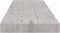 vidaXL - Wandschap - zwevend - 80x23,5x3,8 - cm - MDF - betongrijs