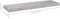 vidaXL - Wandschap - zwevend - 80x23,5x3,8 - cm - MDF - betongrijs