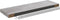 vidaXL - Wandschap - zwevend - 80x23,5x3,8 - cm - MDF - betongrijs