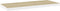 vidaXL - Wandschap - zwevend - 80x23,5x3,8 - cm - MDF - eikenkleurig - en - wit