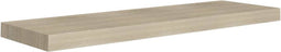 vidaXL - Wandschap - zwevend - 80x23,5x3,8 - cm - MDF - eikenkleurig