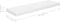vidaXL - Wandschap - zwevend - 80x23,5x3,8 - cm - MDF - hoogglans - wit