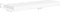 vidaXL - Wandschap - zwevend - 80x23,5x3,8 - cm - MDF - wit