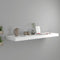 vidaXL - Wandschap - zwevend - 80x23,5x3,8 - cm - MDF - wit