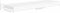 vidaXL - Wandschap - zwevend - 80x23,5x3,8 - cm - MDF - wit