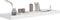 vidaXL - Wandschap - zwevend - 80x23,5x3,8 - cm - MDF - wit