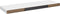 vidaXL - Wandschap - zwevend - 80x23,5x3,8 - cm - MDF - wit