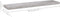 vidaXL - Wandschap - zwevend - 90x23,5x3,8 - cm - MDF - betongrijs