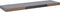 vidaXL - Wandschap - zwevend - 90x23,5x3,8 - cm - MDF - grijs