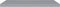 vidaXL - Wandschap - zwevend - 90x23,5x3,8 - cm - MDF - grijs