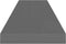 vidaXL - Wandschap - zwevend - 90x23,5x3,8 - cm - MDF - hoogglans - grijs