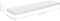 vidaXL - Wandschap - zwevend - 90x23,5x3,8 - cm - MDF - hoogglans - wit