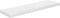 vidaXL - Wandschap - zwevend - 90x23,5x3,8 - cm - MDF - hoogglans - wit