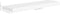 vidaXL - Wandschap - zwevend - 90x23,5x3,8 - cm - MDF - wit