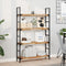 vidaXL - Wandschap - zwevend - olieafwerking - 100x20x4 - cm - massief - acaciahout