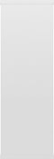 vidaXL - Wandschappen - 104x20x58,5 - cm - bewerkt - hout - hoogglans - wit
