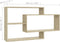 vidaXL - Wandschappen - 104x20x58,5 - cm - bewerkt - hout - sonoma - eikenkleurig