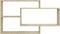 vidaXL - Wandschappen - 104x20x58,5 - cm - bewerkt - hout - sonoma - eikenkleurig