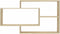 vidaXL - Wandschappen - 104x20x58,5 - cm - bewerkt - hout - sonoma - eikenkleurig