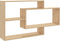 vidaXL - Wandschappen - 104x20x58,5 - cm - bewerkt - hout - sonoma - eikenkleurig